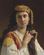 Charles-Amable Lenoir Jeune fille grecque oil painting reproduction